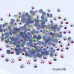 SS3-SSS20 Crystal AB Color Round Shape Hotfix Flatback Crystal Rhinestones For Clothes Decoration DIY